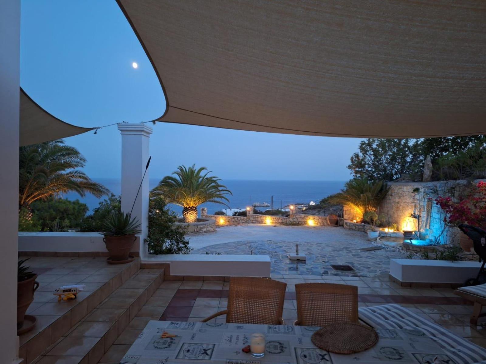 Tranquil Villa With Sea View In Ammopi Karpathos Амупи Экстерьер фото